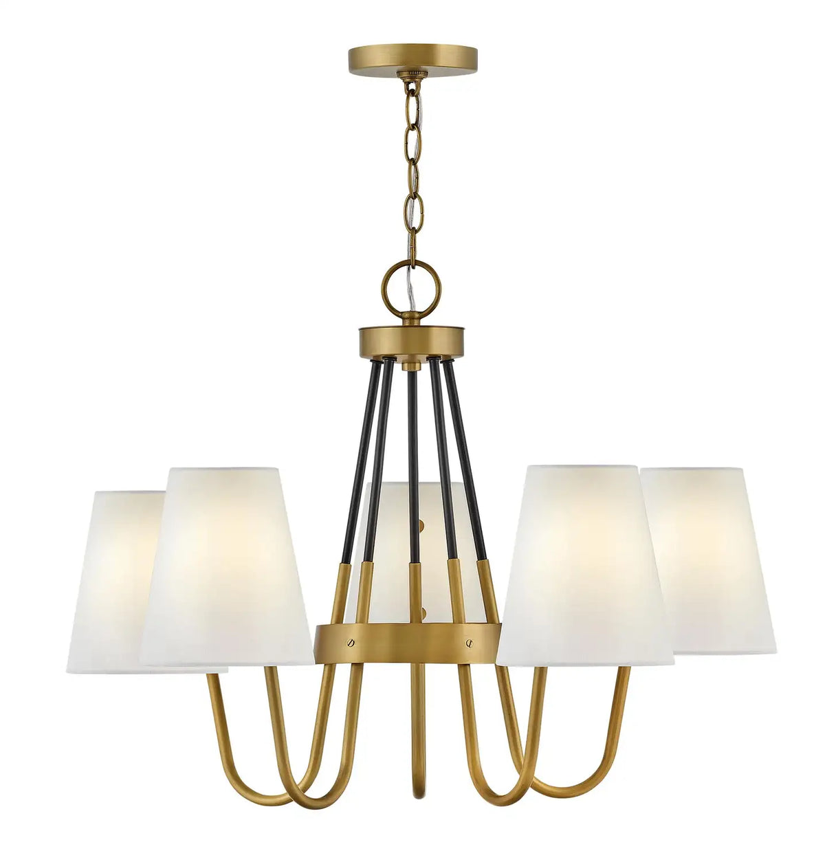 HINKLEY, ASTON SINGLE TIER CHANDELIER, CHANDELIER LIGHT