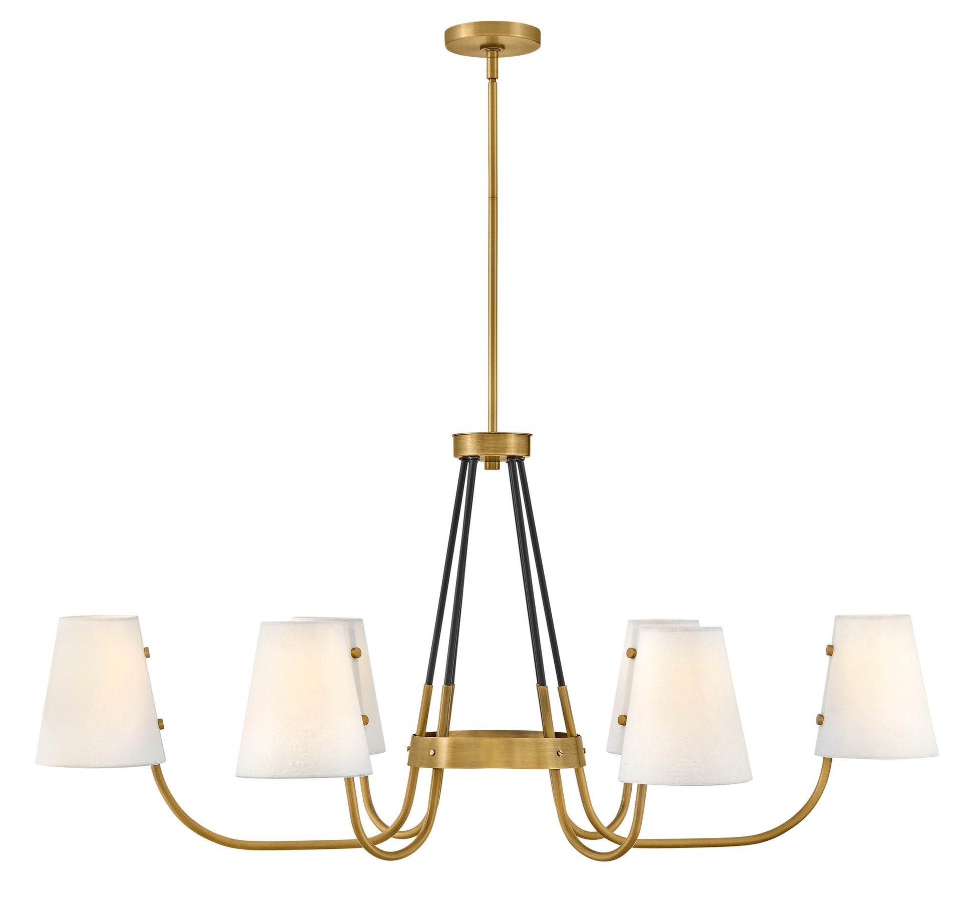 HINKLEY, ASTON LINEAR & OVAL CHANDELIER, PENDANT LIGHT
