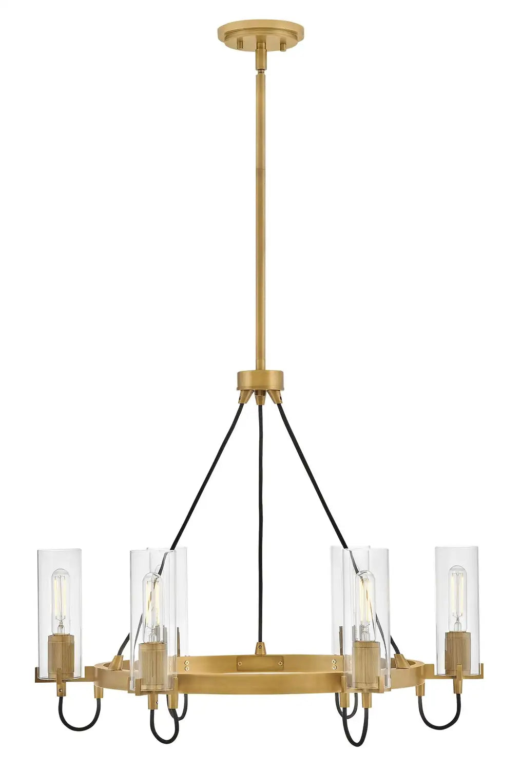 HINKLEY, RYDEN SINGLE TIER CHANDELIER, PENDANT LIGHT