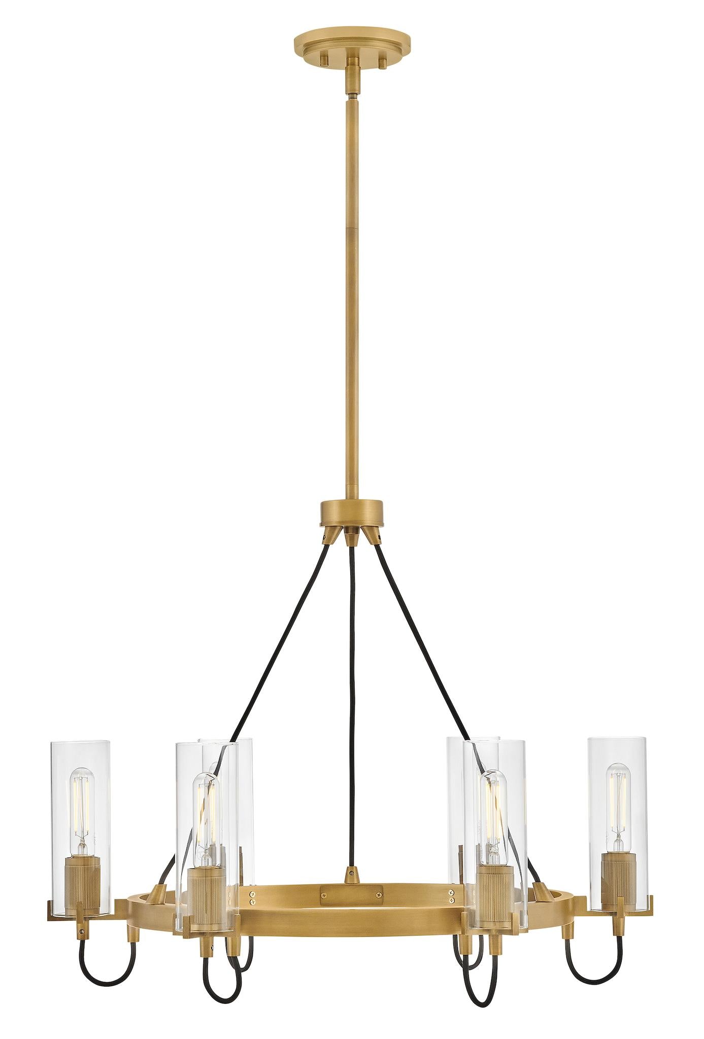HINKLEY, RYDEN SINGLE TIER CHANDELIER, PENDANT LIGHT
