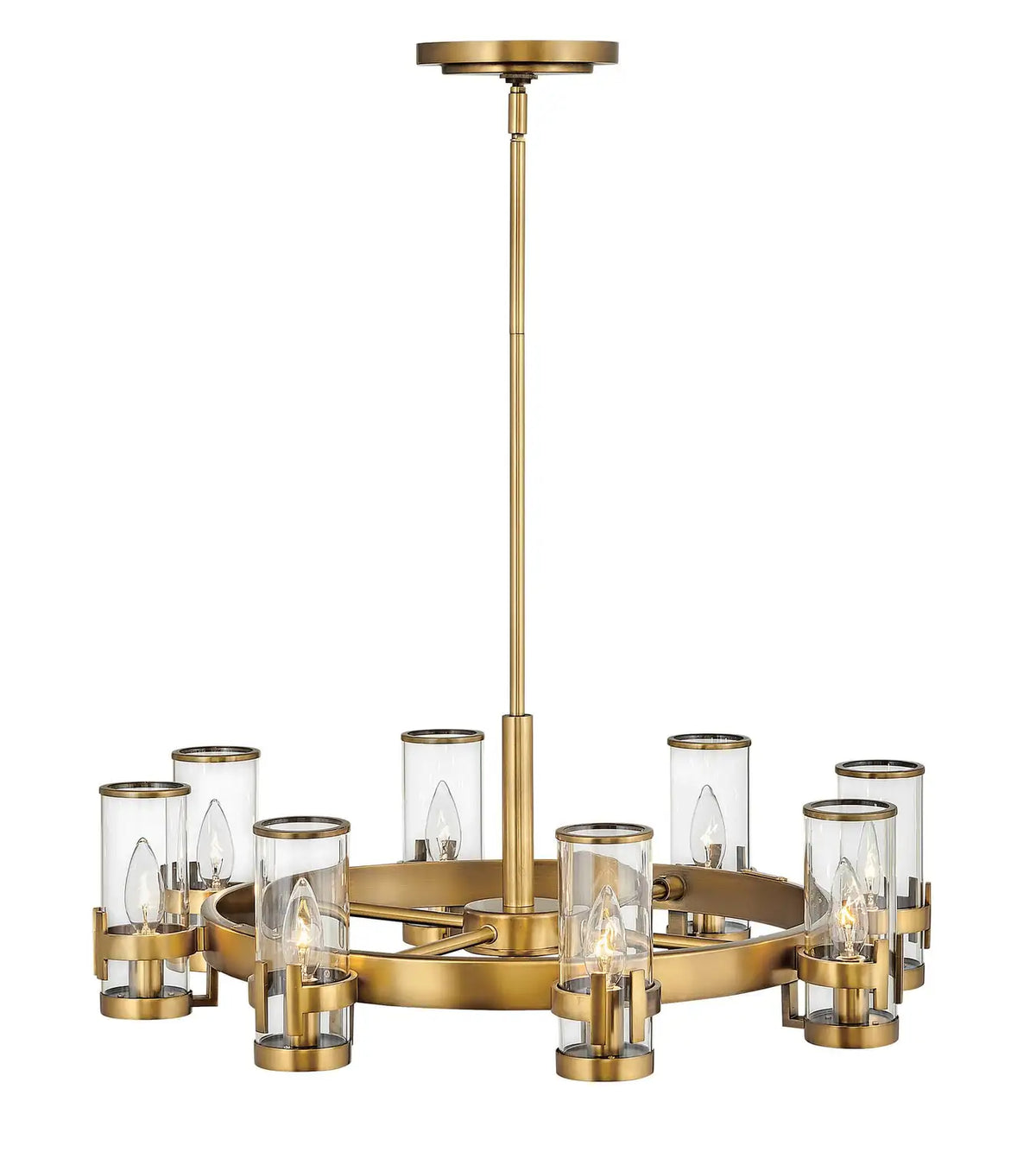 HINKLEY, REEVE SINGLE TIER CHANDELIER, CHANDELIER LIGHT