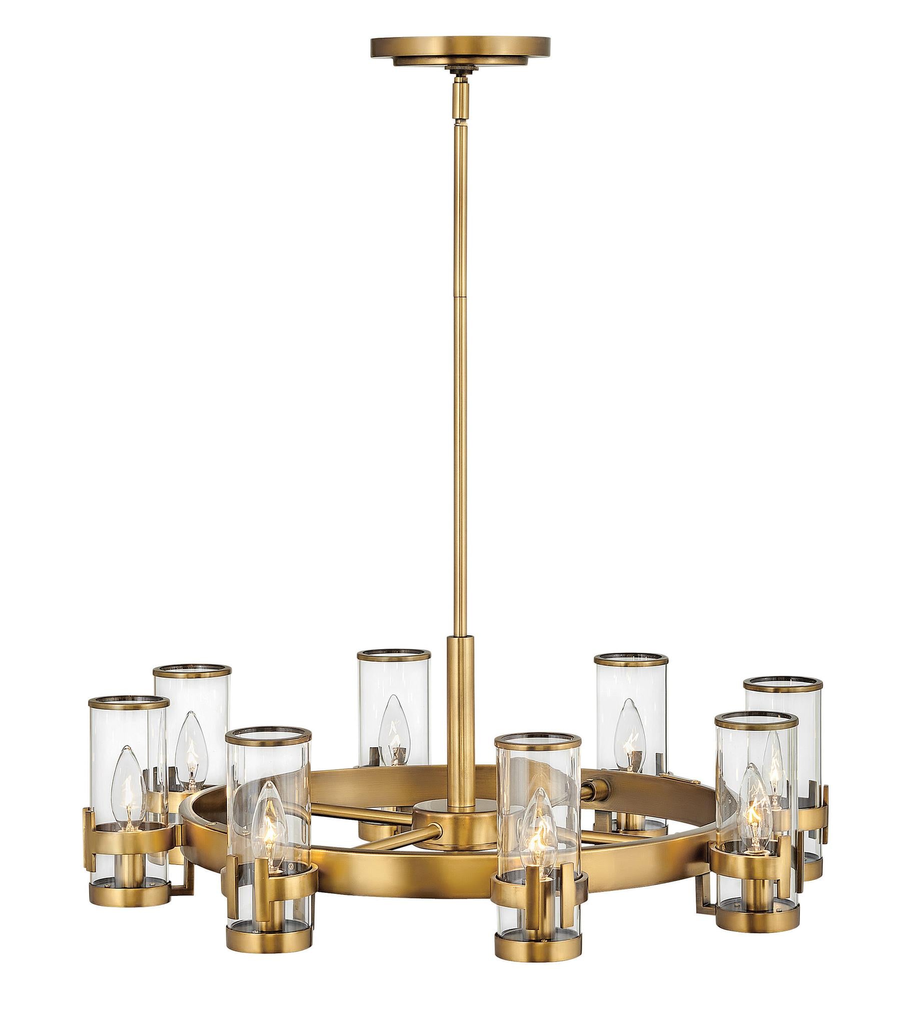 HINKLEY, REEVE SINGLE TIER CHANDELIER, PENDANT LIGHT
