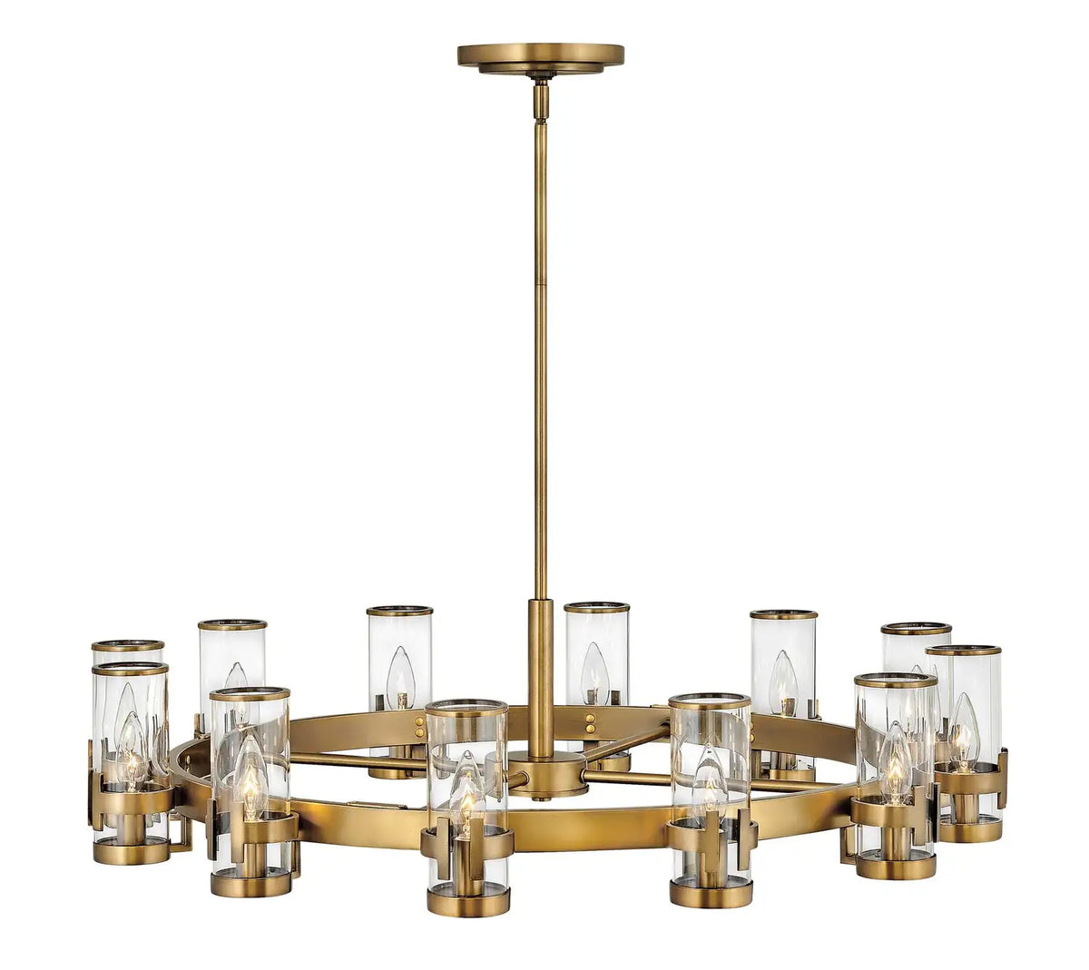 HINKLEY, REEVE SINGLE TIER CHANDELIER, CHANDELIER LIGHT