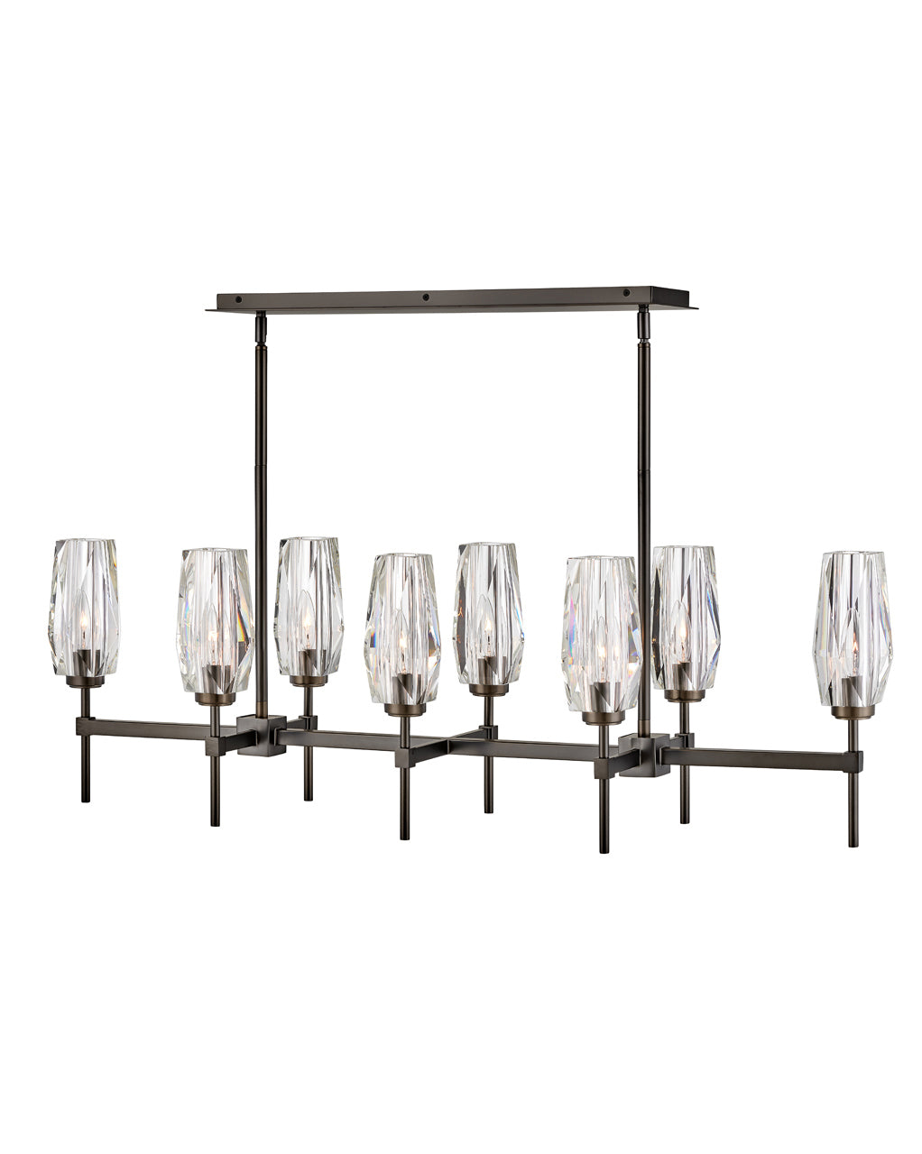 HINKLEY, ANA LINEAR & OVAL CHANDELIER, PENDANT LIGHT