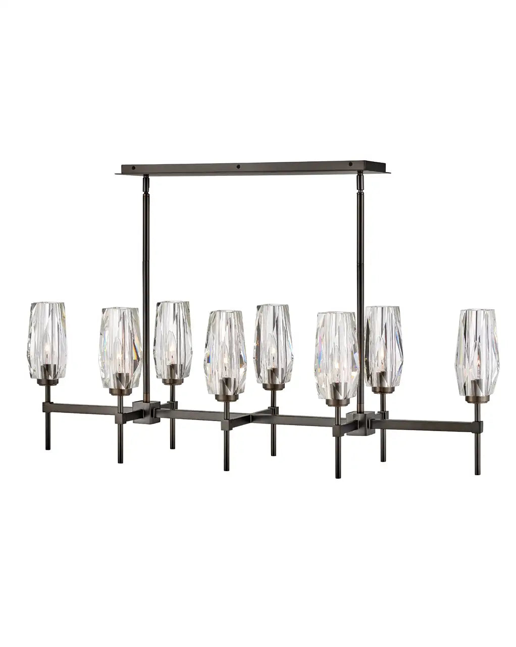 HINKLEY, ANA LINEAR & OVAL CHANDELIER, PENDANT LIGHT