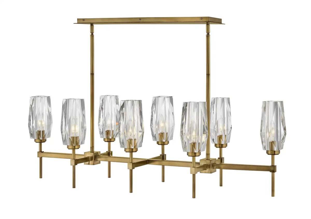 HINKLEY, ANA LINEAR & OVAL CHANDELIER, CHANDELIER LIGHT
