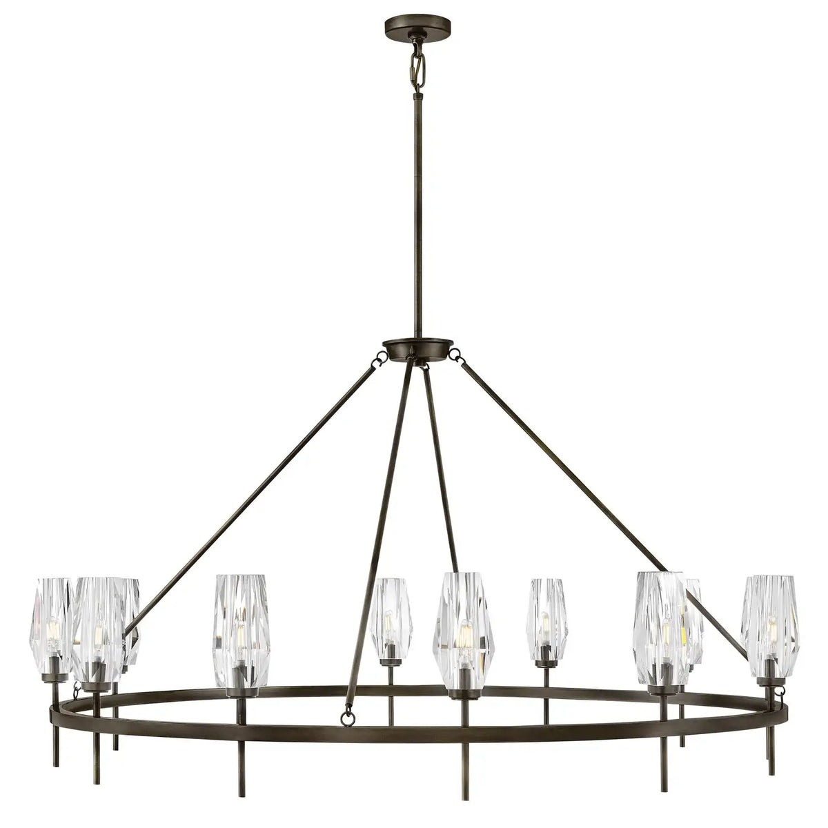 HINKLEY, ANA SINGLE TIER CHANDELIER, CHANDELIER LIGHT
