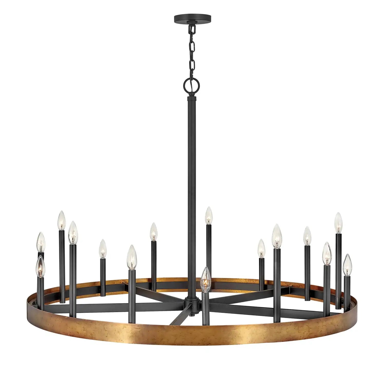 HINKLEY, WELLS SINGLE TIER CHANDELIER, PENDANT LIGHT