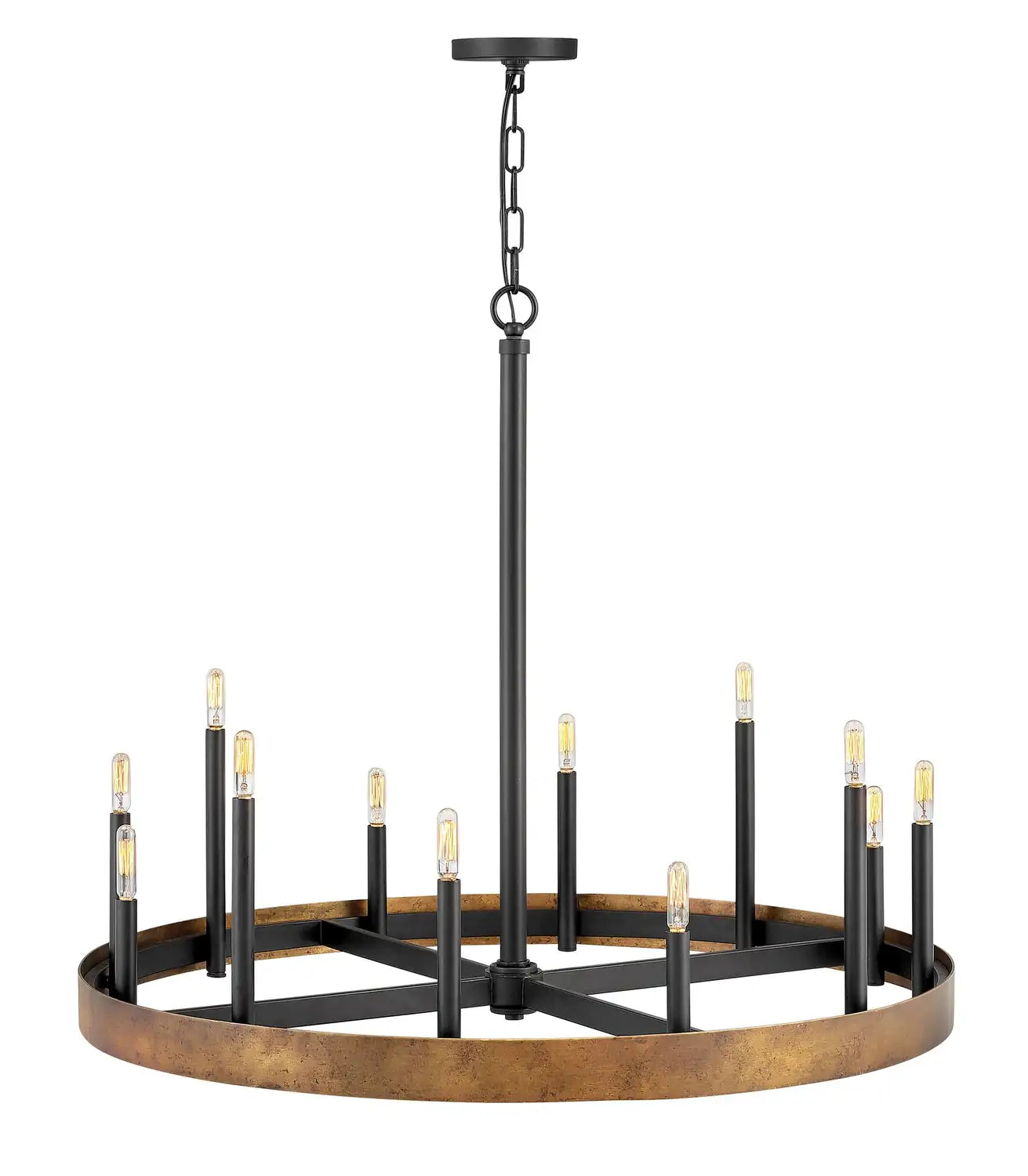 HINKLEY, WELLS LINEAR & OVAL CHANDELIER, PENDANT LIGHT