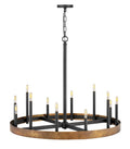 HINKLEY, WELLS LINEAR & OVAL CHANDELIER, PENDANT LIGHT