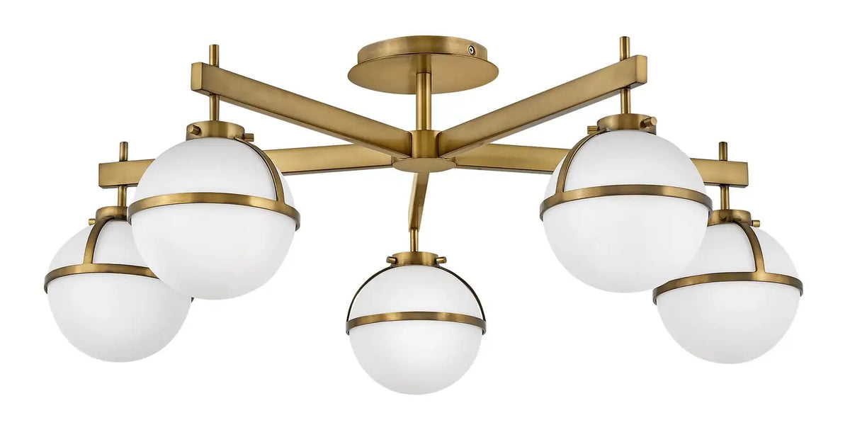 HINKLEY, HOLLIS SEMI-FLUSH MOUNT, FLUSH MOUNT CEILING LIGHTS