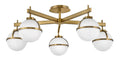 HINKLEY, HOLLIS SEMI-FLUSH MOUNT, FLUSH MOUNT CEILING LIGHTS