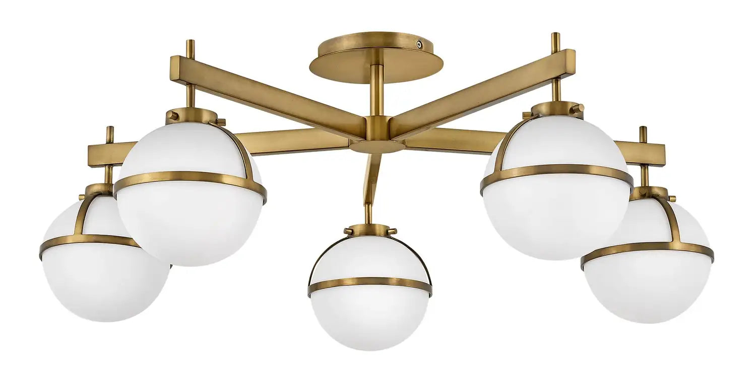 HINKLEY, HOLLIS SEMI-FLUSH MOUNT, FLUSH MOUNT CEILING LIGHTS