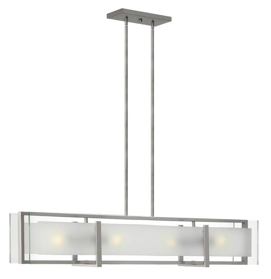 HINKLEY, LATITUDE LINEAR & OVAL CHANDELIER, CHANDELIER LIGHT