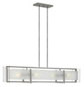 HINKLEY, LATITUDE LINEAR & OVAL CHANDELIER, CHANDELIER LIGHT