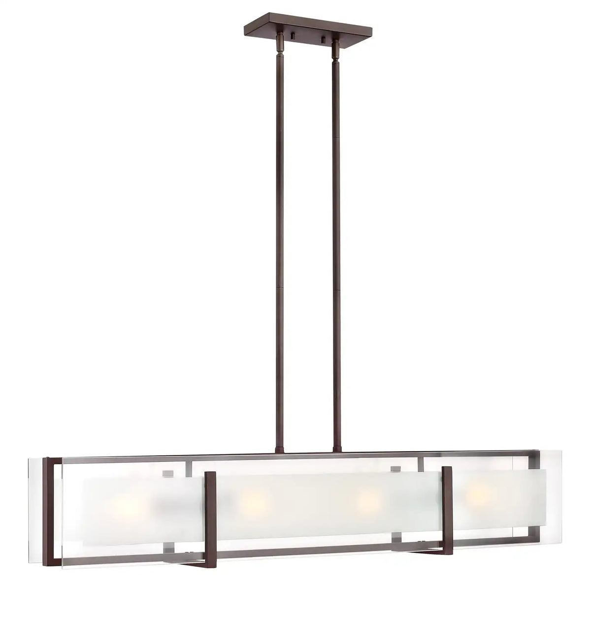 HINKLEY, LATITUDE LINEAR & OVAL CHANDELIER, CHANDELIER LIGHT
