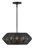 HINKLEY, LUCA DRUM SEMI-FLUSH MOUNT, PENDANT LIGHT