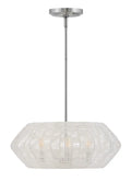 HINKLEY, LUCA DRUM SEMI-FLUSH MOUNT, PENDANT LIGHT