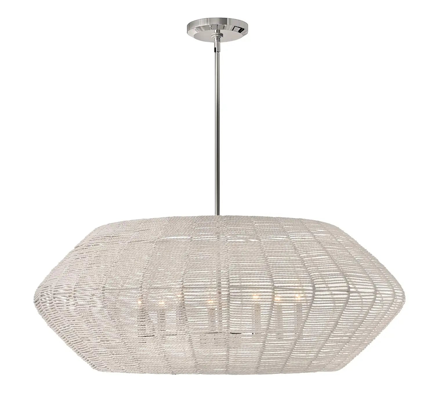 HINKLEY, LUCA DRUM SEMI-FLUSH MOUNT, PENDANT LIGHT