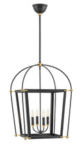 HINKLEY, SELBY OPEN FRAME CHANDELIER, PENDANT LIGHT