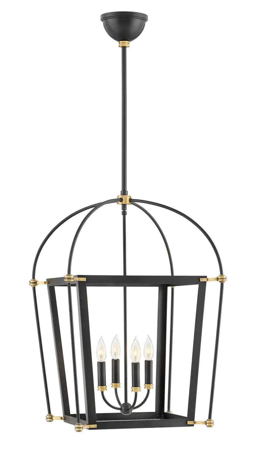 HINKLEY, SELBY OPEN FRAME CHANDELIER, PENDANT LIGHT