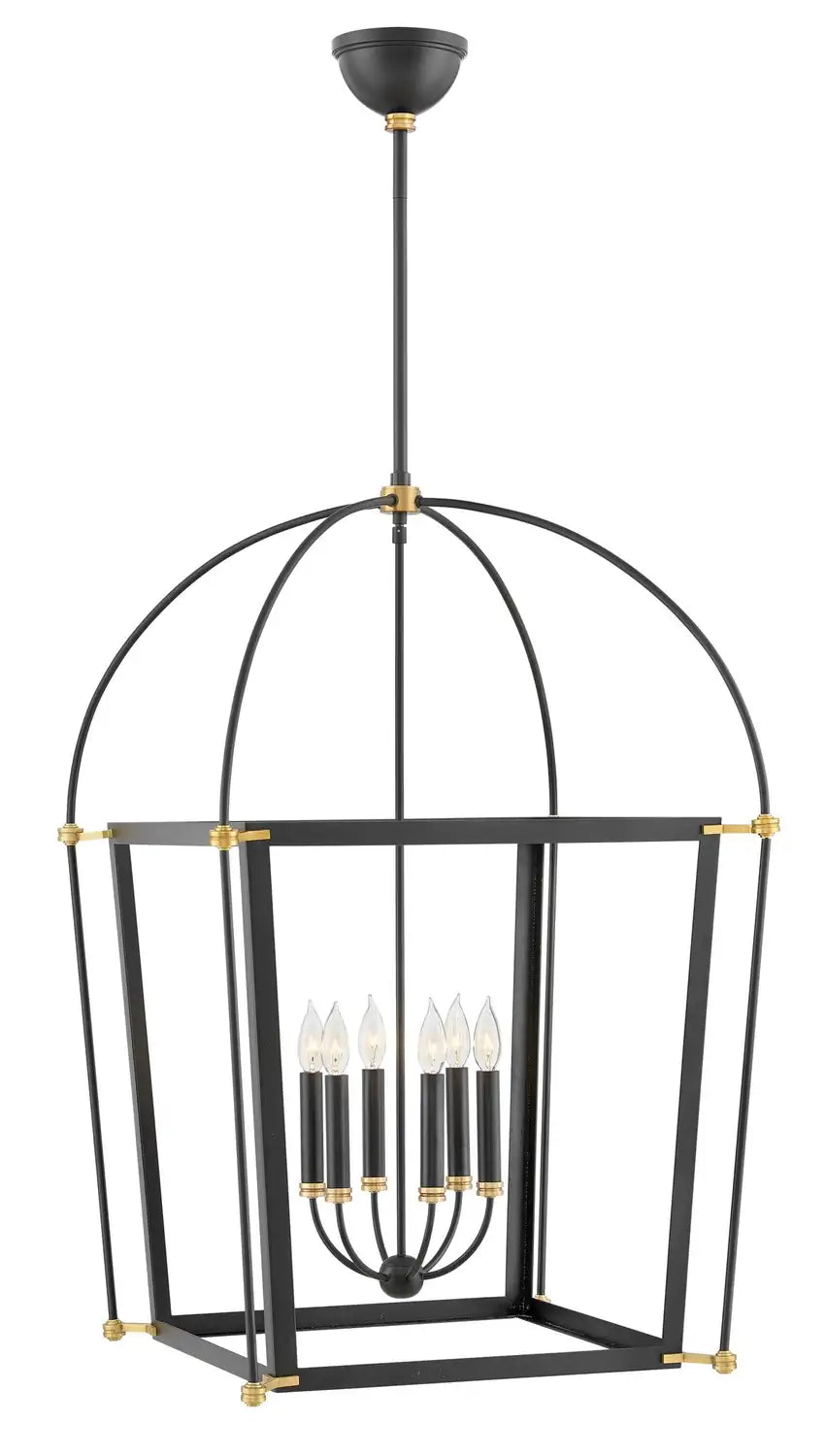 HINKLEY, SELBY OPEN FRAME CHANDELIER, PENDANT LIGHT
