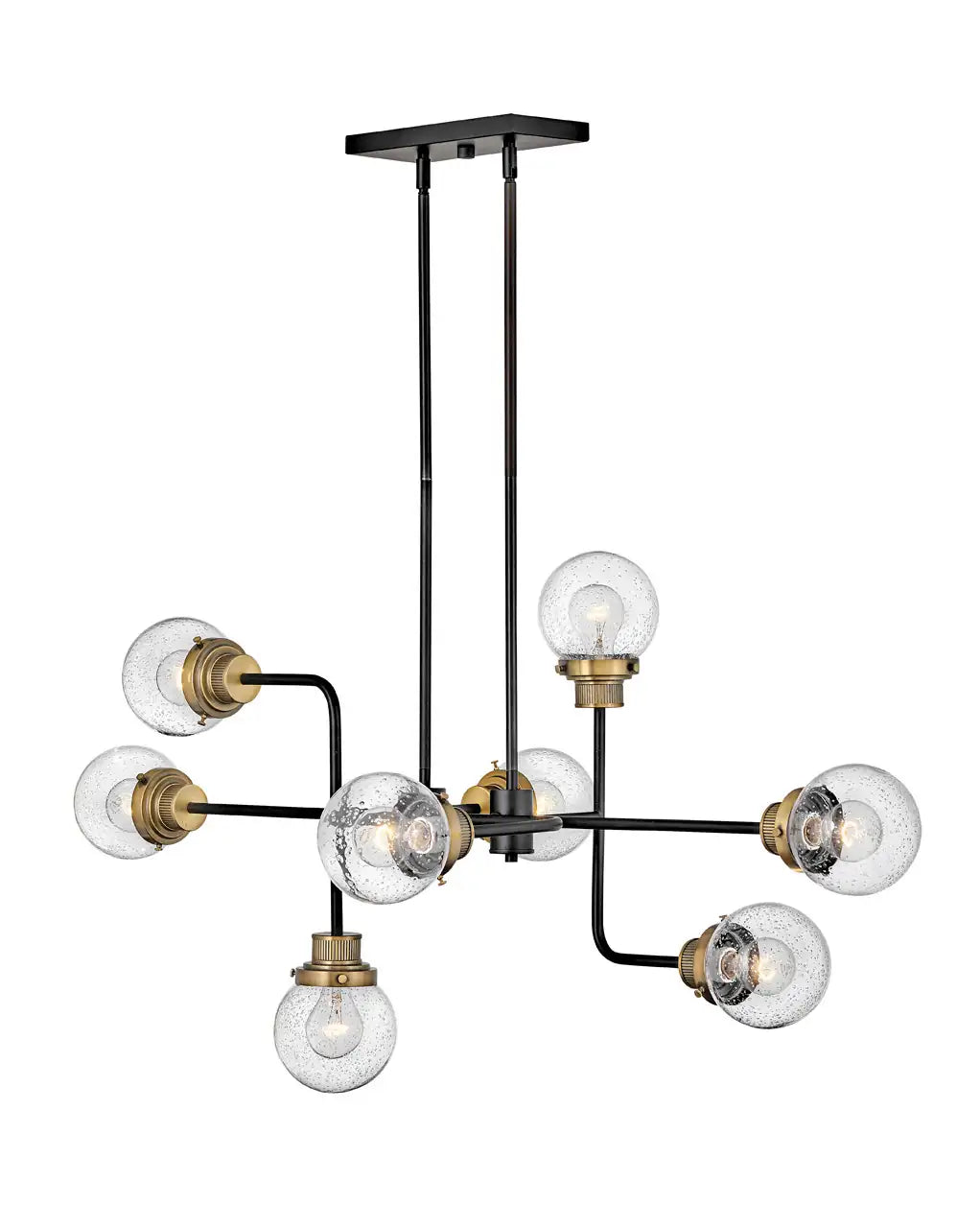 HINKLEY, POPPY LINEAR & OVAL CHANDELIER, PENDANT LIGHT