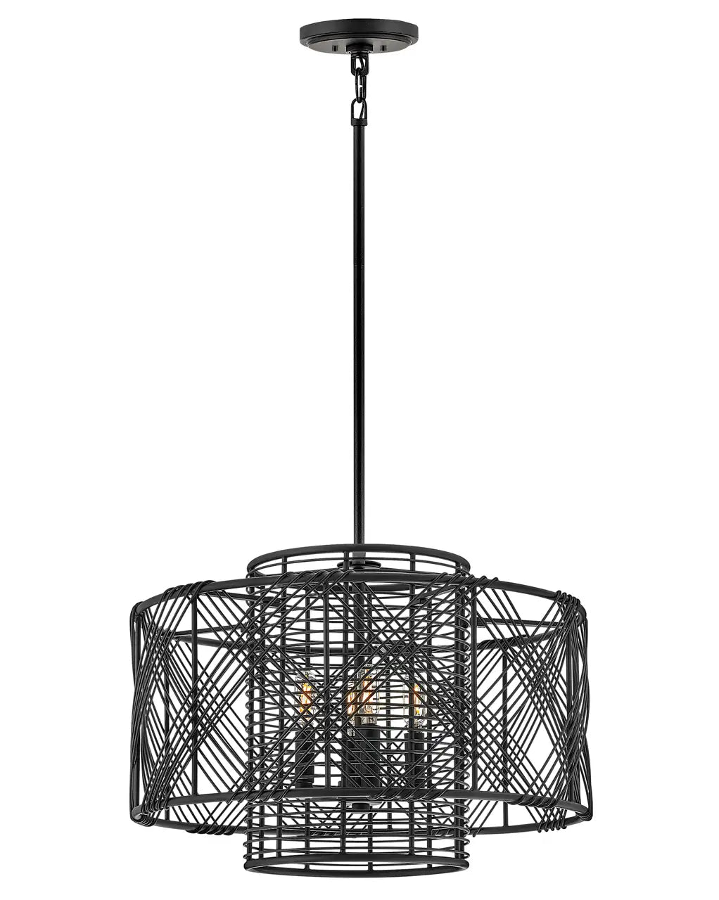HINKLEY, NIKKO PENDANT SEMI-FLUSH MOUNT, PENDANT LIGHT