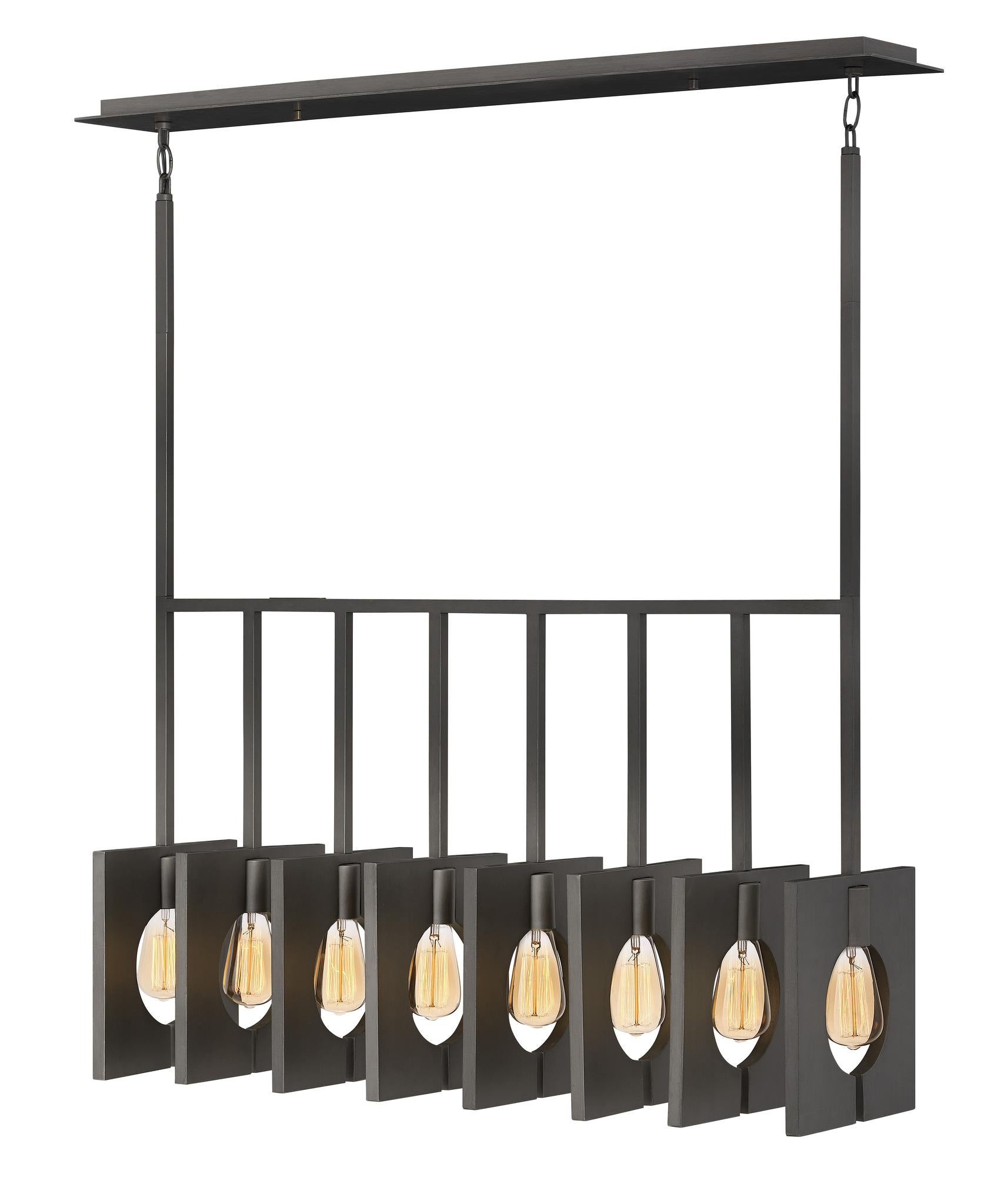 HINKLEY, LUDLOW LINEAR & OVAL CHANDELIER, PENDANT LIGHT