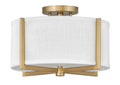 HINKLEY, AXIS SEMI-FLUSH MOUNT, FLUSH MOUNT CEILING LIGHTS