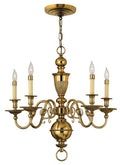 HINKLEY, CAMBRIDGE SINGLE TIER CHANDELIER, PENDANT LIGHT