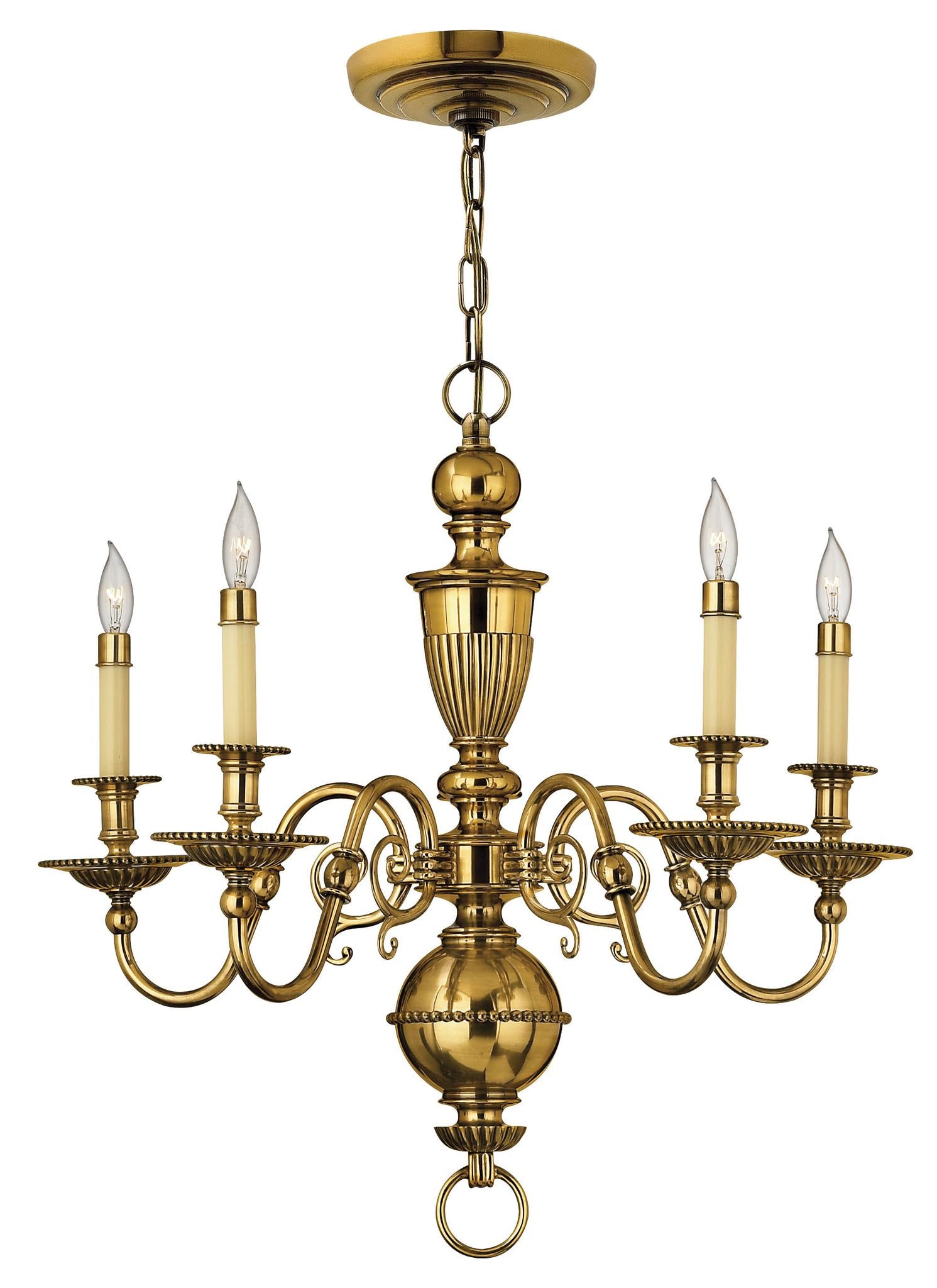 HINKLEY, CAMBRIDGE SINGLE TIER CHANDELIER, PENDANT LIGHT