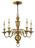 HINKLEY, CAMBRIDGE SINGLE TIER CHANDELIER, CHANDELIER LIGHT