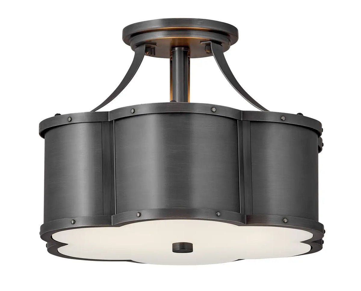 HINKLEY, CHANCE SEMI-FLUSH MOUNT, FLUSH MOUNT CEILING LIGHTS