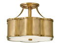 HINKLEY, CHANCE SEMI-FLUSH MOUNT, FLUSH MOUNT CEILING LIGHTS
