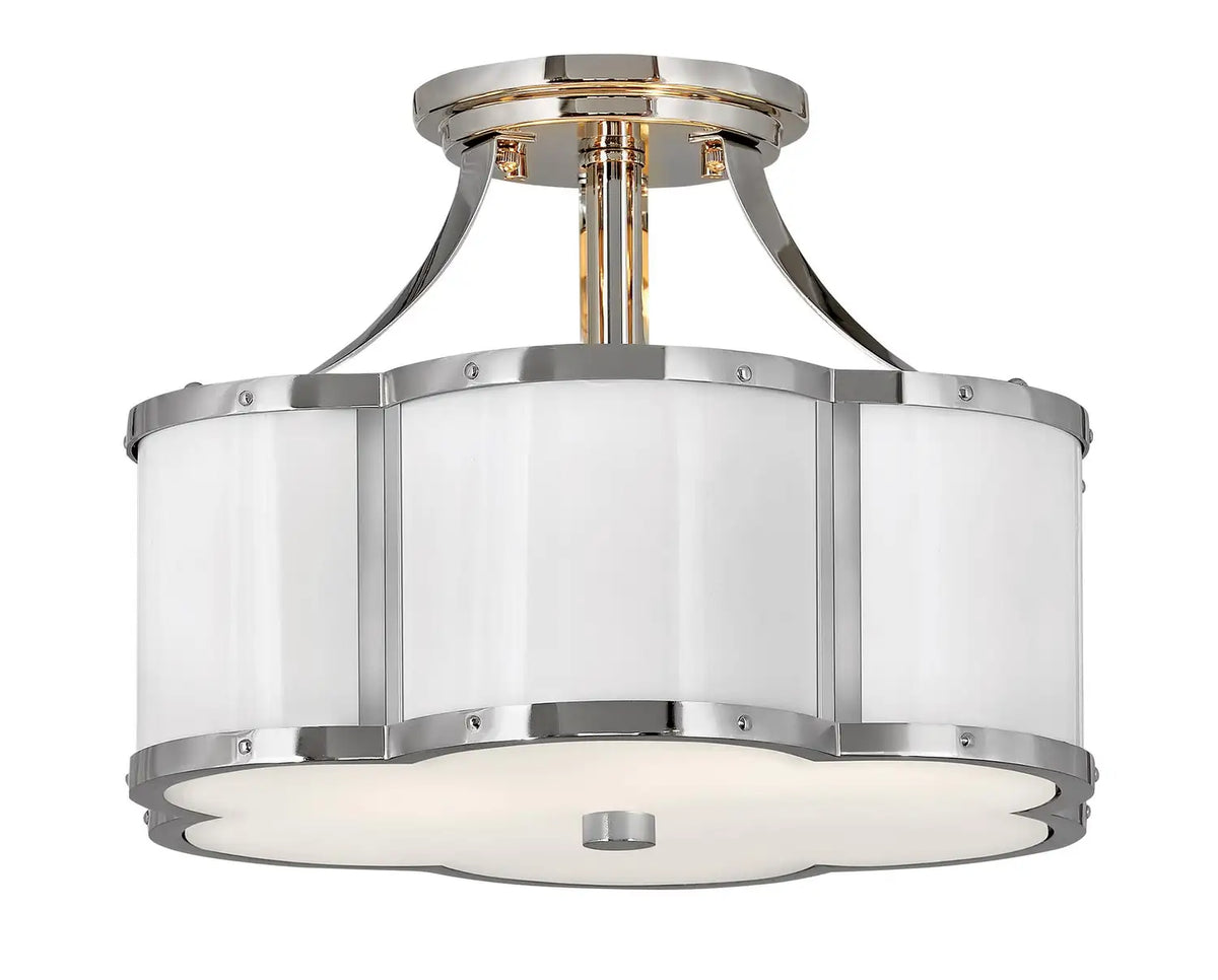HINKLEY, CHANCE SEMI-FLUSH MOUNT, FLUSH MOUNT CEILING LIGHTS