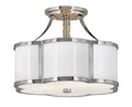 HINKLEY, CHANCE SEMI-FLUSH MOUNT, FLUSH MOUNT CEILING LIGHTS