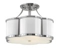 HINKLEY, CHANCE SEMI-FLUSH MOUNT, FLUSH MOUNT CEILING LIGHTS