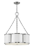 HINKLEY, CHANCE DRUM CHANDELIER, PENDANT LIGHT