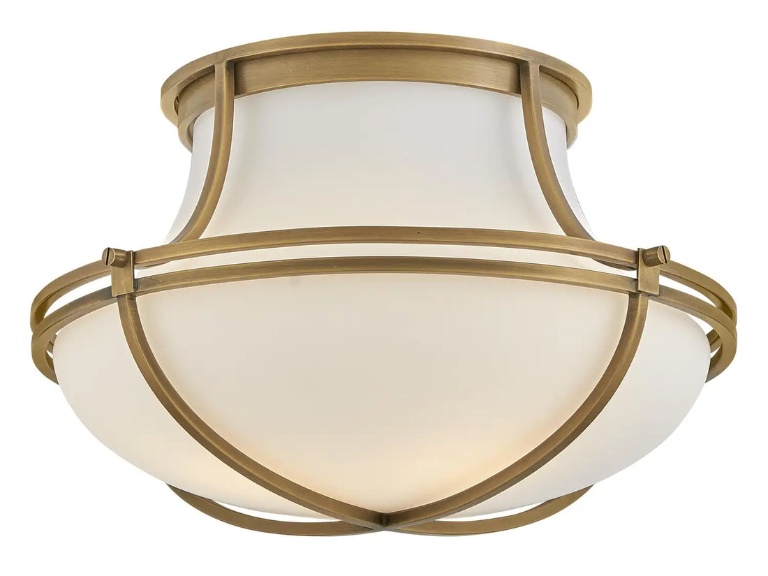 HINKLEY, SADDLER FLUSH MOUNT, FLUSH MOUNT CEILING LIGHTS