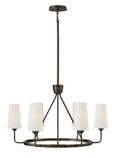 HINKLEY, LEWIS SINGLE TIER CHANDELIER, PENDANT LIGHT