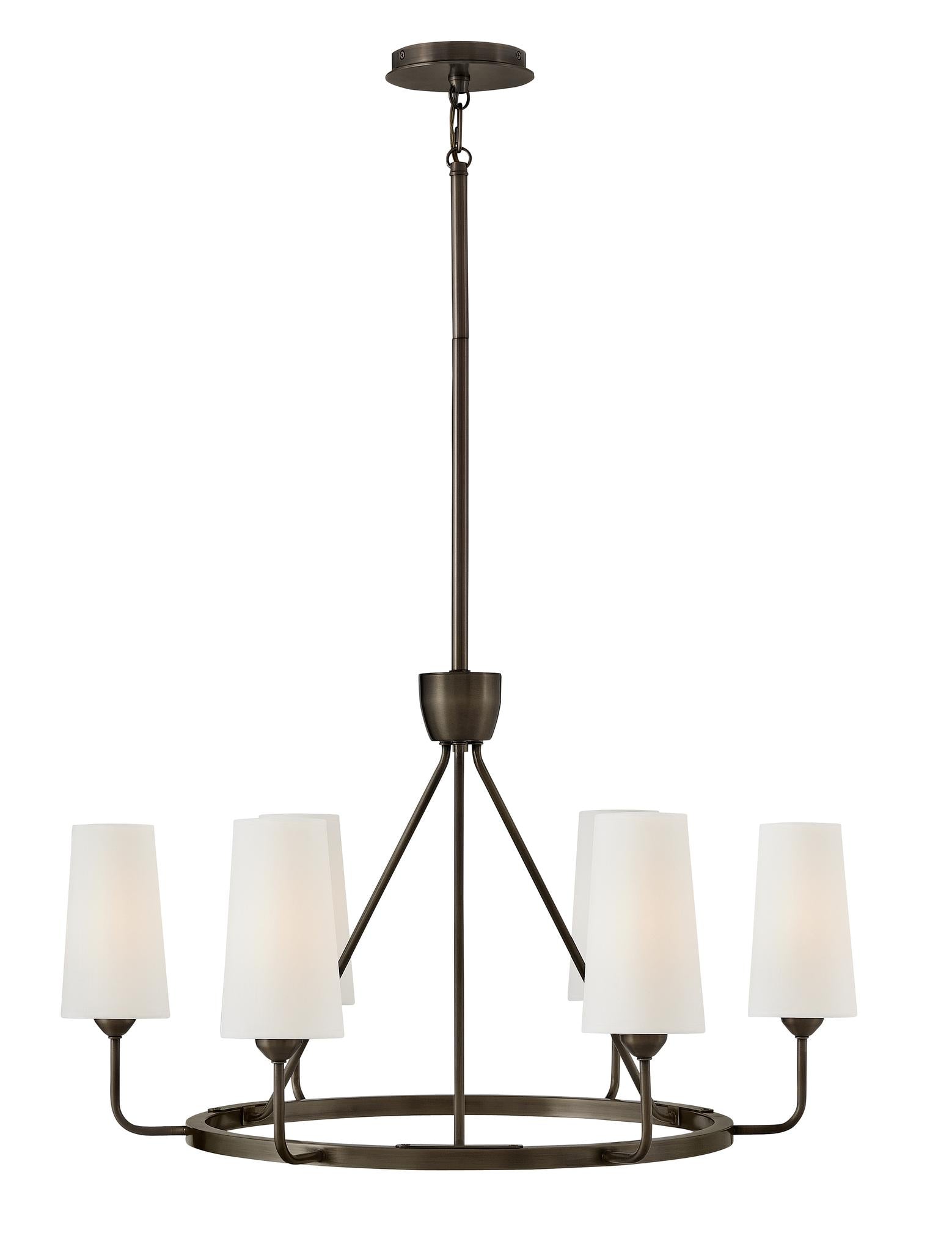 HINKLEY, LEWIS SINGLE TIER CHANDELIER, PENDANT LIGHT