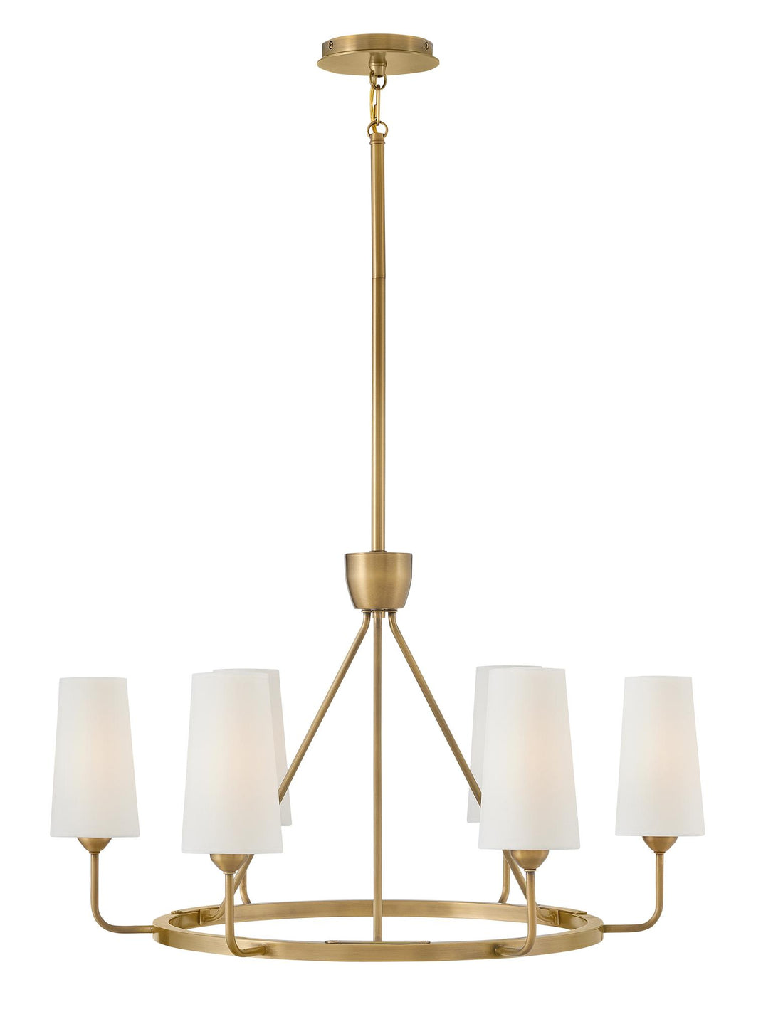 HINKLEY, LEWIS SINGLE TIER CHANDELIER, PENDANT LIGHT