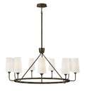 HINKLEY, LEWIS SINGLE TIER CHANDELIER, PENDANT LIGHT