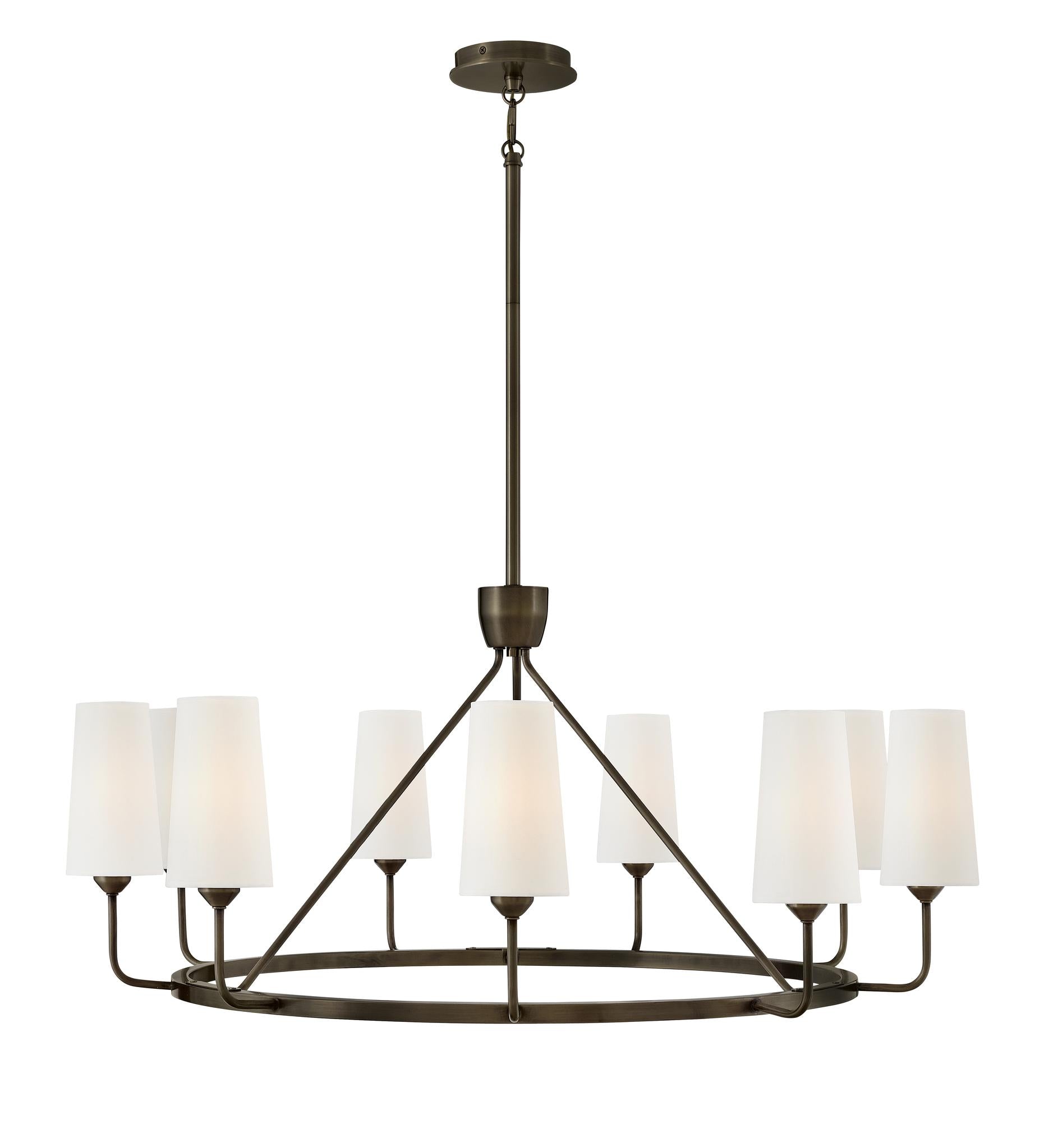 HINKLEY, LEWIS SINGLE TIER CHANDELIER, PENDANT LIGHT