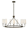 HINKLEY, LEWIS SINGLE TIER CHANDELIER, CHANDELIER LIGHT