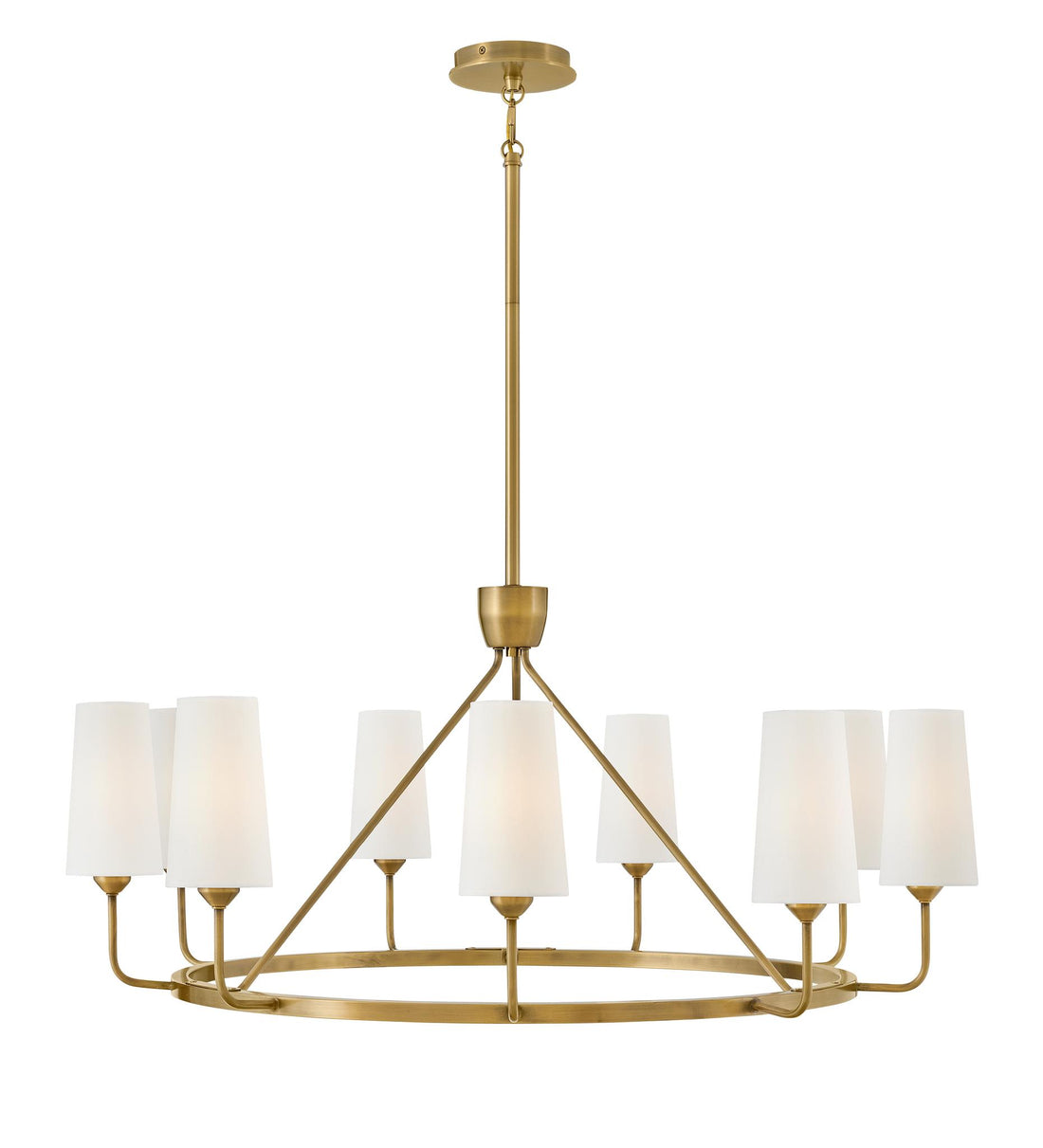 HINKLEY, LEWIS SINGLE TIER CHANDELIER, PENDANT LIGHT
