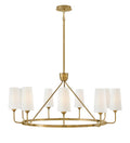 HINKLEY, LEWIS SINGLE TIER CHANDELIER, PENDANT LIGHT