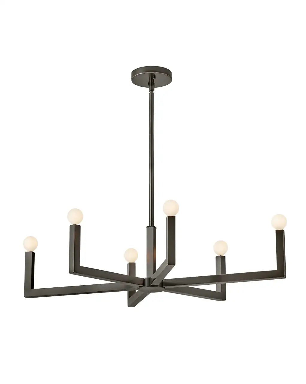 HINKLEY, EZRA LINEAR & OVAL CHANDELIER, PENDANT LIGHT