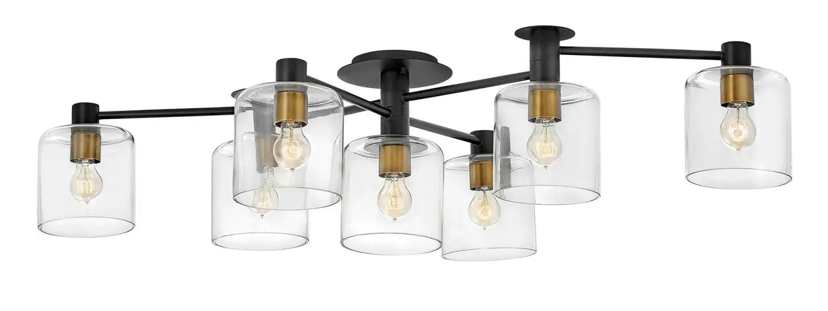 HINKLEY, AXEL SEMI-FLUSH MOUNT, FLUSH MOUNT CEILING LIGHTS